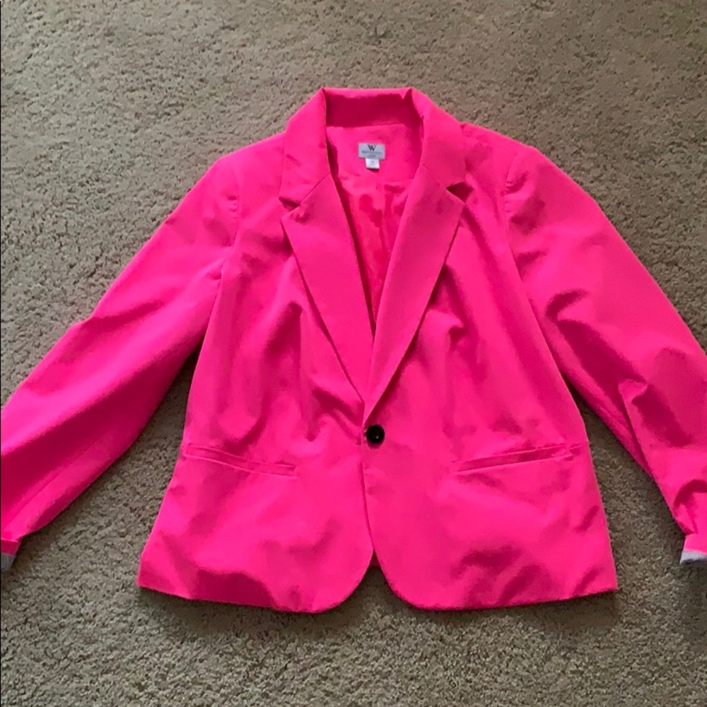 Hot Pink Blazer!